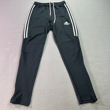 Adidas Tiro 19 Pants Womens Small Gray White Track Training Soccer Jogger