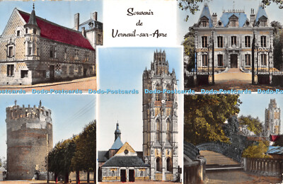 R438726 Souvenir de Verneuil sur Avre E Mignon Estel RP Multi View 1956