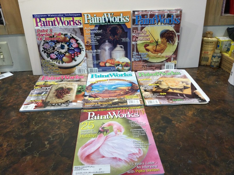 Paint Works Magazines Lot Of 7 May 98,Nov 01,Jul 02,May 04,May 05,Sep 05,Dec 06