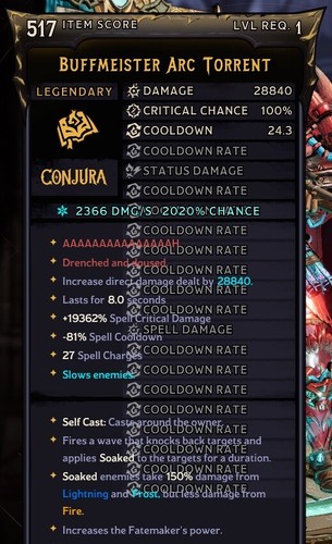 Tiny Tina's Wonderlands LEVEL 1 MODDED GEAR ⭐️ Articoli GodMode (PS4/5 | XBOX | PC) - Foto 199 di 207