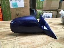 1994-1997 Honda Accord Passenger Right Side POWER Mirror Assembly OEM BLUE S&D