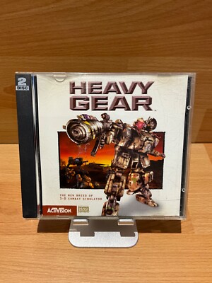 HEAVY GEAR CLASSIC 1997 VIDEOSPIEL CD-ROM WINDOWS 96 2 DISC SET