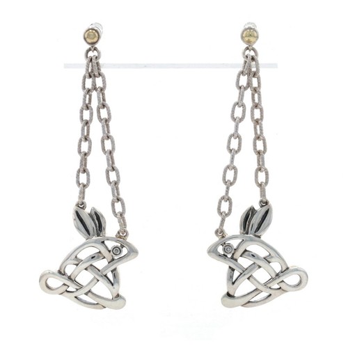Orecchini Animali In Argento 925: Riccio Con Cristallo – Regalo Originale Per Donne