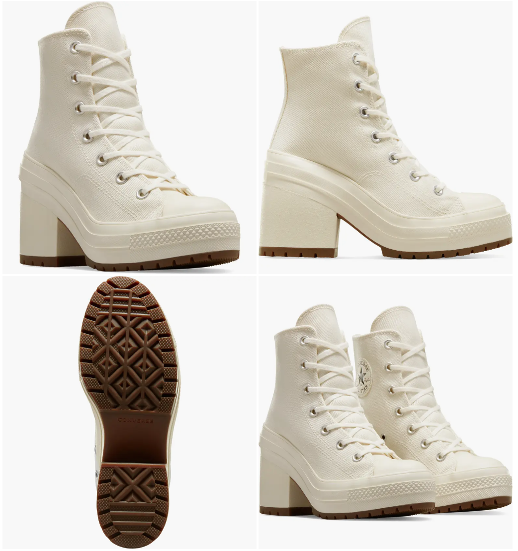 ヴィンテージ 70s Classic レディース サイズM NEW Women's CONVERSE Chuck 70 De Luxe Heel Moto GR 82 Boots