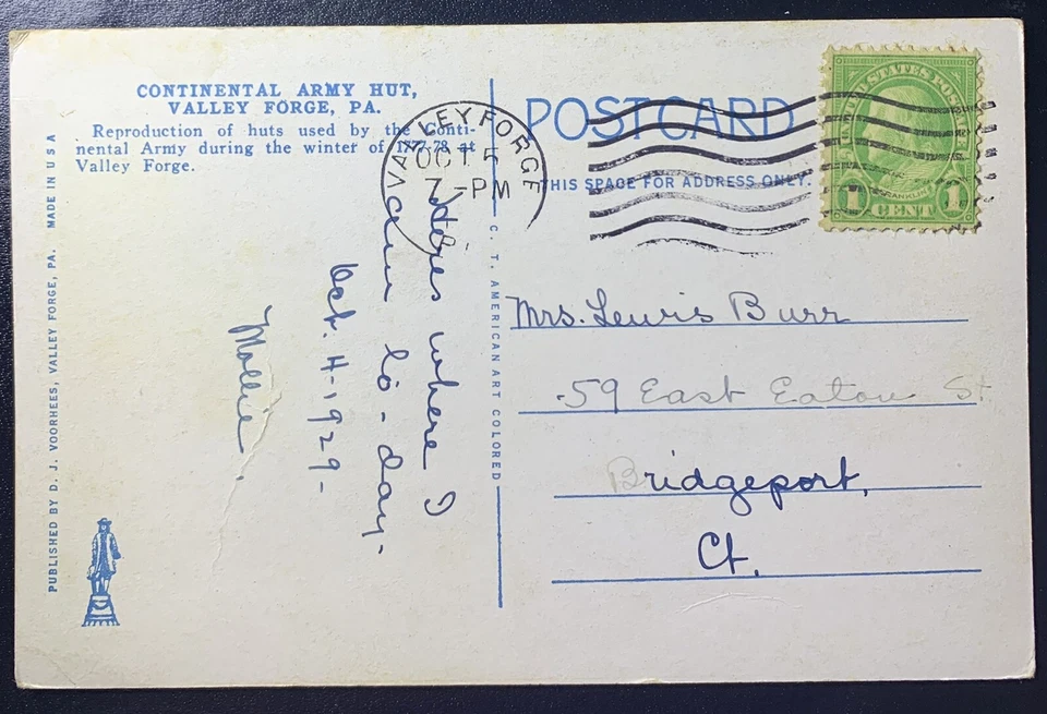 1 Cent Lime Green Ben Franklin STAMP Postal Great Condition Hinged - Image 3 of 4