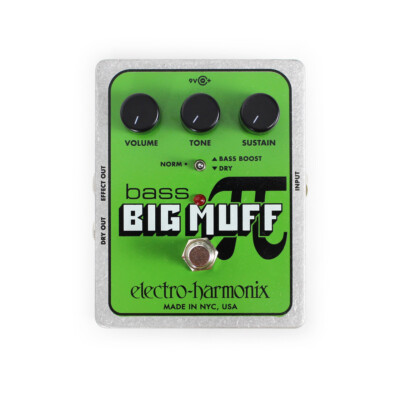 Electro-Harmonix Bass Big Muff Pi Distortion Pedal