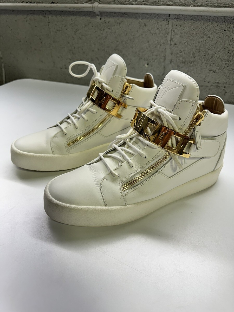 GIUSEPPE ZANOTTI MAY LONDON SC BIANCO ZIP & BUCKLE HIGH TOP GIUSEPPE ZANOTTI MAY LONDON SC BIANCO ZIP & BUCKLE HIGH TOP