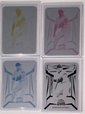 2023 Leaf Metal Baseball Mariano Rivera Base Printing Plate 1/1 Set Lot