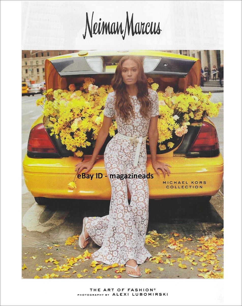 NEIMAN MARCUS 13-Page PRINT AD 2019 The Art of Fashion JOAN SMALLS New York  City