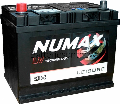 Numax LV22MF Sealed Leisure Battery 12V 75Ah