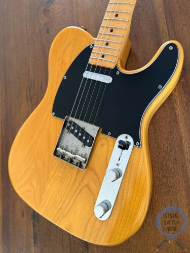 Fender Telecaster, ‘72, Natural Blonde, Ashwood, E Serial, 1985