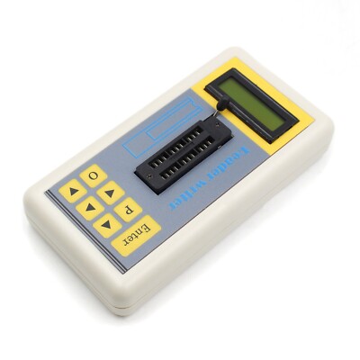 Tester IC Multifunzione TSH-06f – Per 74HC, 74LS, CD4000, Amplificatori, Transistor, Con Spegnimento Automatico