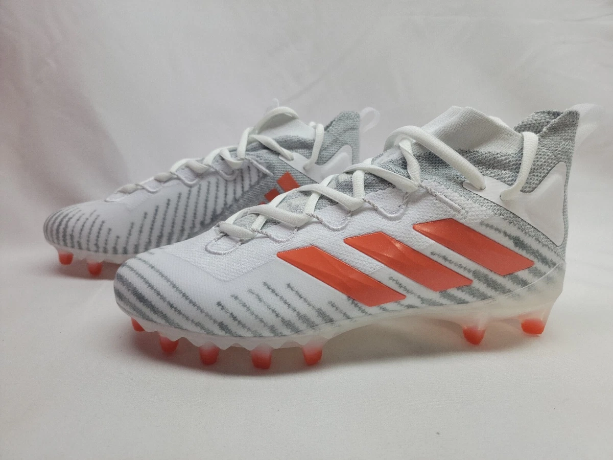 ADIDAS Freak Ultra Primeknit Football Cleats Men Size 10 FX1300 WhiteOrangeGray