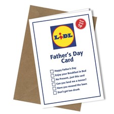 Tarjeta de felicitación #248 VALOR LIDL C…