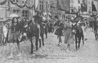 Old postcard 60 COMPIEGNE FETES DE JEANNE D'ARC GROUP OF CORPORATIONS
