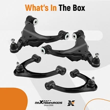 4x Front Lower & Upper Control Arms Ball Joints for Toyota Tacoma 2005-2014 2015