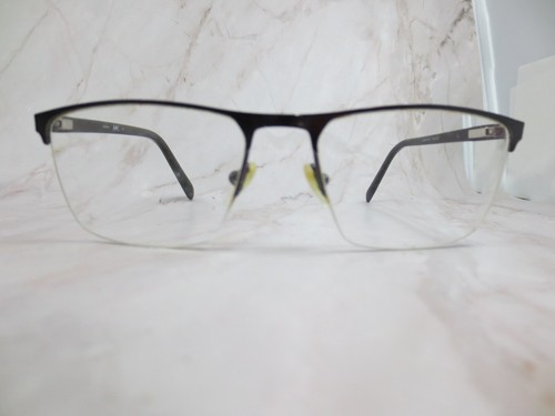 Argyleculture Harrison Chesney Eyeglasses Frame Unisex Brown Half Rim 58-18-150
