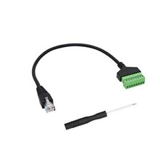 Ethernet Rj45 Male Plug To 8 Pin Screw Terminal Block Connector For Cat7 Cat6 Ca