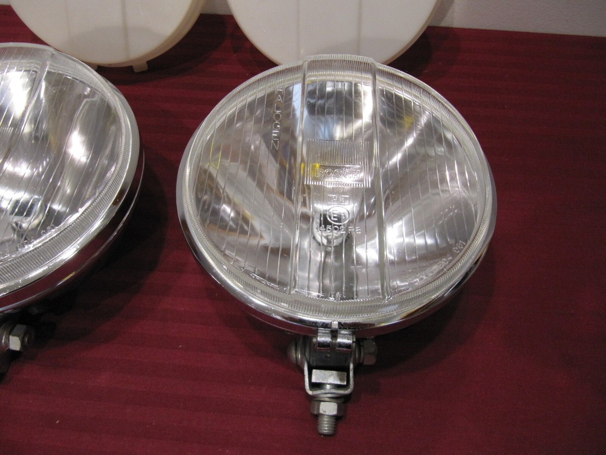 NOS Bosch Rallye Knick 180 Halogen Rally Driving Lights Anvands av