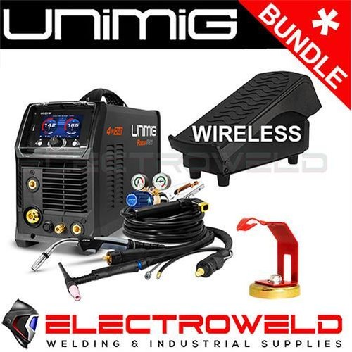 UNIMIG Razor Multi 230 ACDC Mig Tig Welder + Foot Control Pedal AC/DC