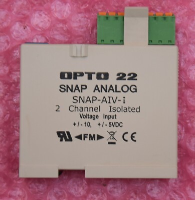 OPTO 22 SNAP ANALOG Typ: SNAP-AIV-i / 2 Kanal Isoliert Thermoelement