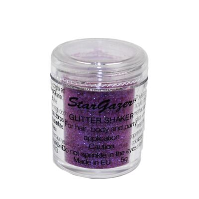 Make-up Körper Glitzer Gesicht Schimmer Kosmetik Shaker Topf Stargazer UV Lila 5g