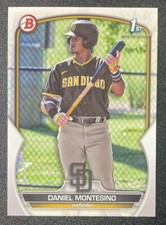 2023 Bowman #BP-114 Daniel Montesino 1ST PAPER PROSPECT