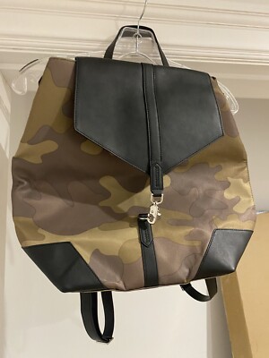 black leather roll down backpack Leather Roll Top Backpack