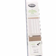 TREX Transcend Top Bottom Rail Repair Kit 56" Parts White Universal Hardware