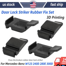 4x For Mercedes-benz W123 W126 240d 280e 300d Door Lock Striker Fix Front Rear