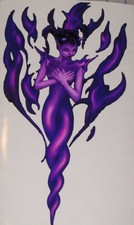 Mystical Fire Fairy Decal Sticker FIT Car Truck Motorcycle Window Game Fairies