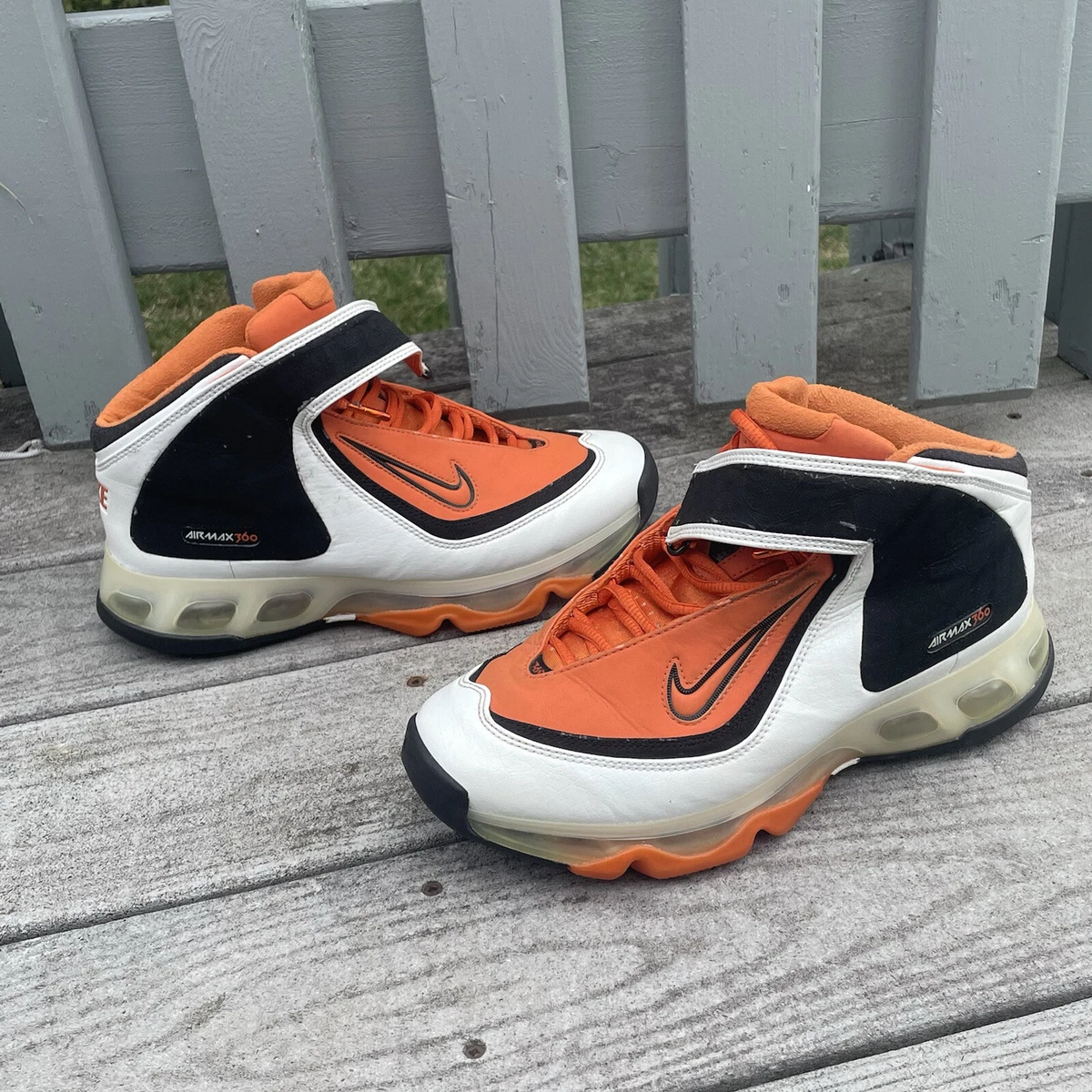 Nike Max 360 Force BB size 8 Orange White/Orange-Black 313697-181 | eBay