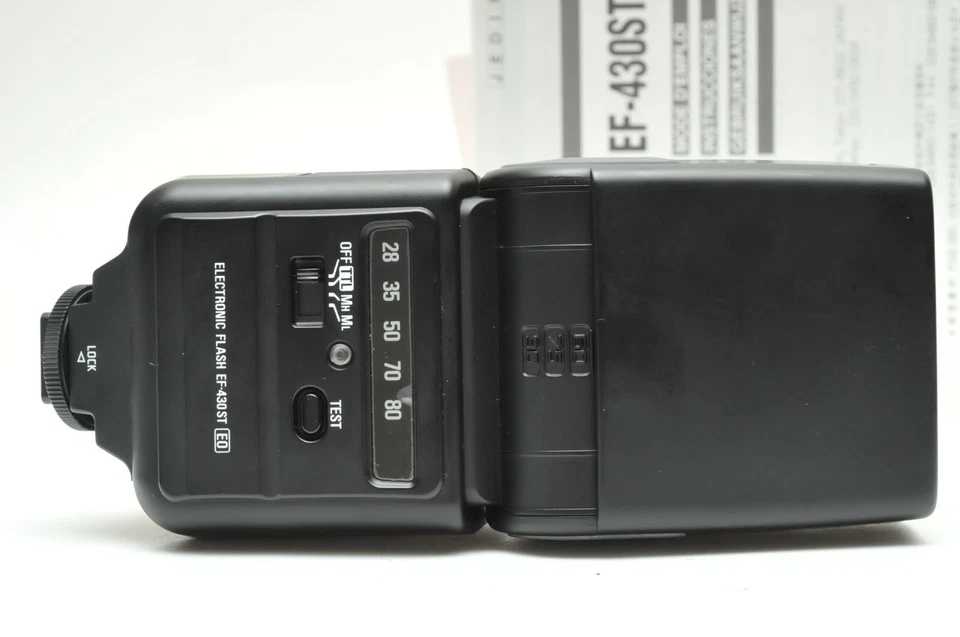 Súper flash electrónico SIGMA EF-430ST para cámara digital Canon Rebel Foto 3 de 4