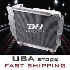 Fit 1987-2006 1989 Jeep Wrangler Yj Tj 4 Row Aluminum Racing Cooling Radiator