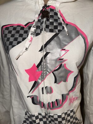 Abbey Dawn Rare Vintage Skull Hoodie | eBay