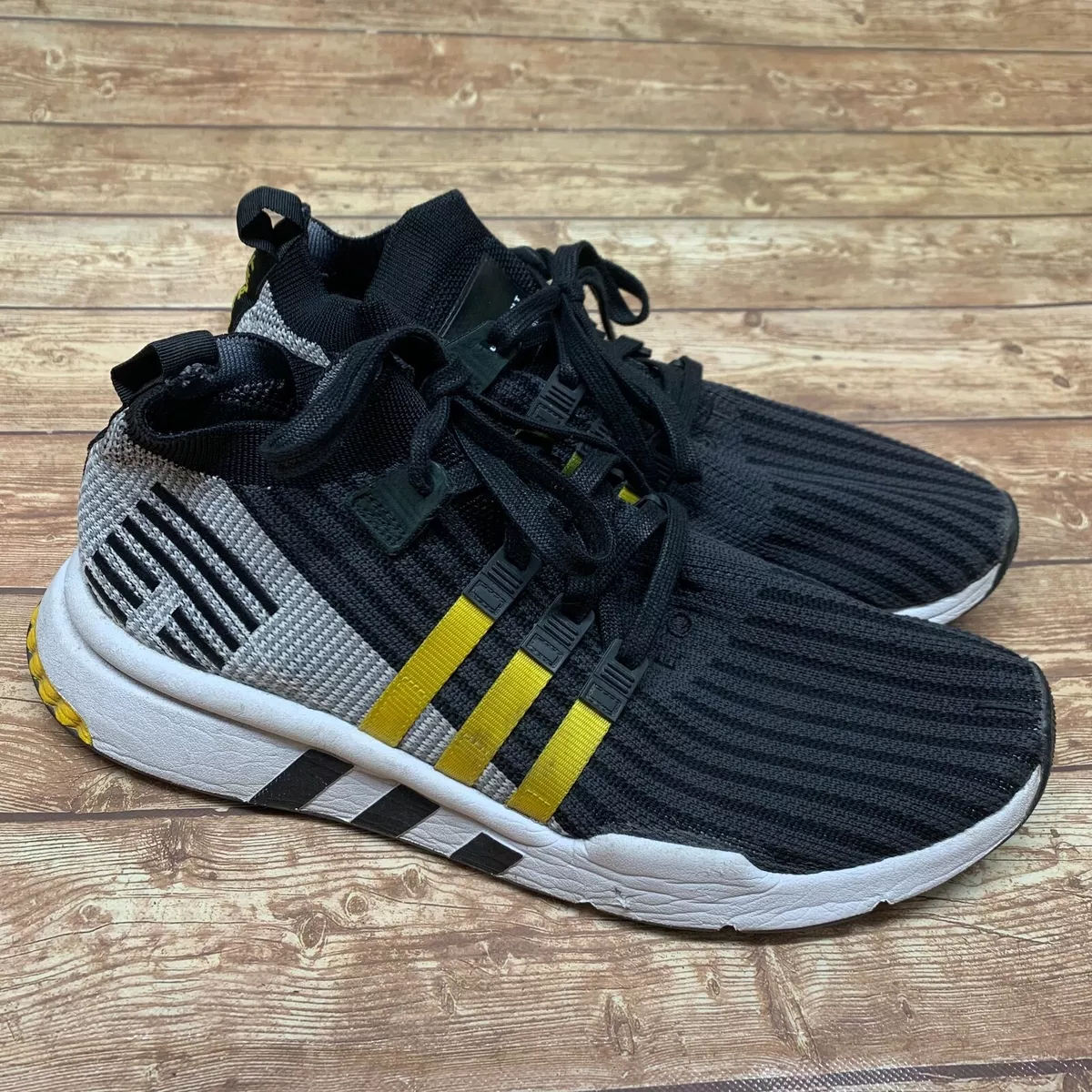 EQT SUPPORT MID ADV PK BLACK YELLOW WHITE CQ2999 SIZE 13 |