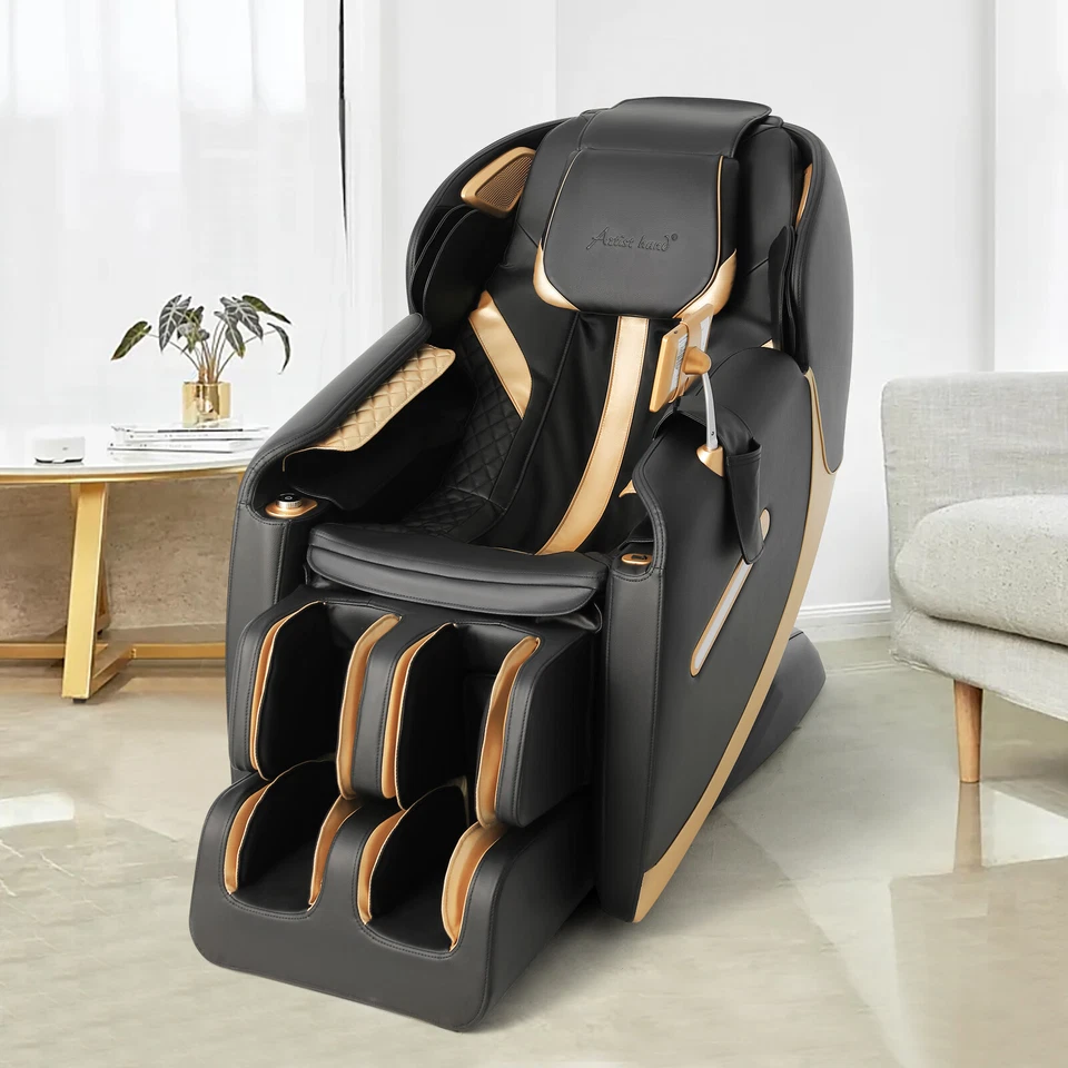 Full Body Zero Gravity Massage Chair Shiatsu Recliner SL-Track Knee Heat,12Modes - Image 2 of 4