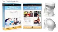 FACE SHIELD REUSABLE PROTECTION MASK COVER INDUSTRY SAFETY ANTI SPLASH--10 Pack