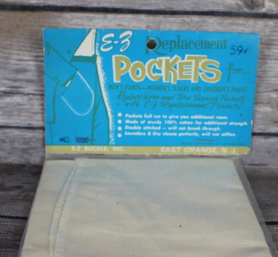 E-Z Buckle Inc 2 Packs Replacement Pockets No. 1020 (Ivory) & No. 8007 (White) - Image 4 of 4