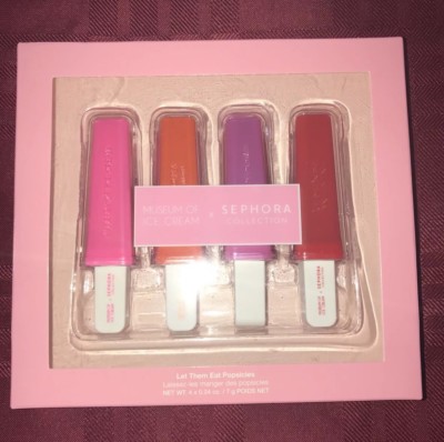 Sephora Museum of Ice Cream x Sephora Collection Let Them Eat Popsicles Lip Set