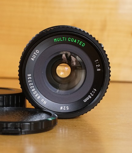 Sears 28mm F2.8 Macro Wide Angle Lens for Pentax K Good Optics Excellent Cond - Picture 2 of 6