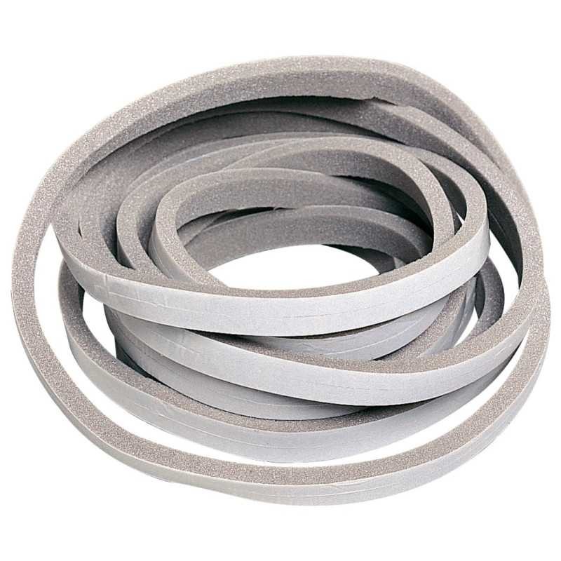 Mousse adhésive KISO 2628 gris 15x15mm, joint d'étanchéité en carton de 495m