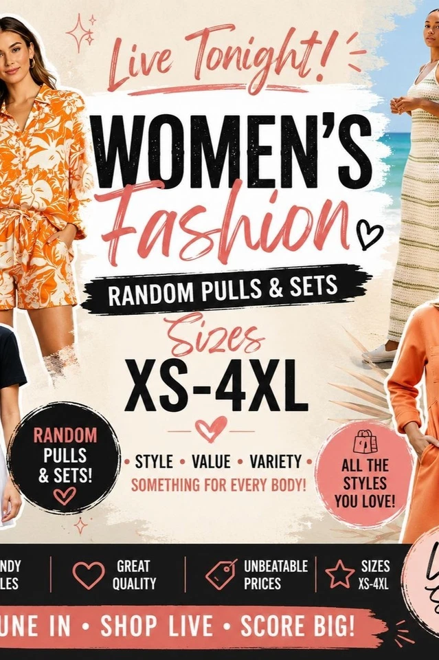 WOMENS FASHION SIZES XS-4XL