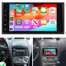 For Toyota Celica 2000-2005 Apple Carplay Android 15 Car Stereo Radio Gps Wifi