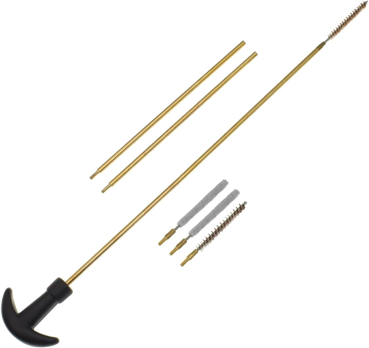 Cleaning Kit.177 pellets.177/.22 4.5mm/5.5mm Air Rifle Pistol Medium, Silver 