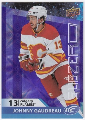 2021-22 Upper Deck Ice Sub Zero JOHNNY GAUDREAU #SZ-16 Flames UD