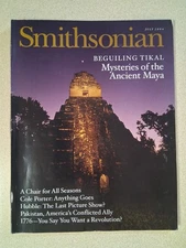 Smithsonian Magazine July 2004 Tikal Mysteries Of The Ancient Maya