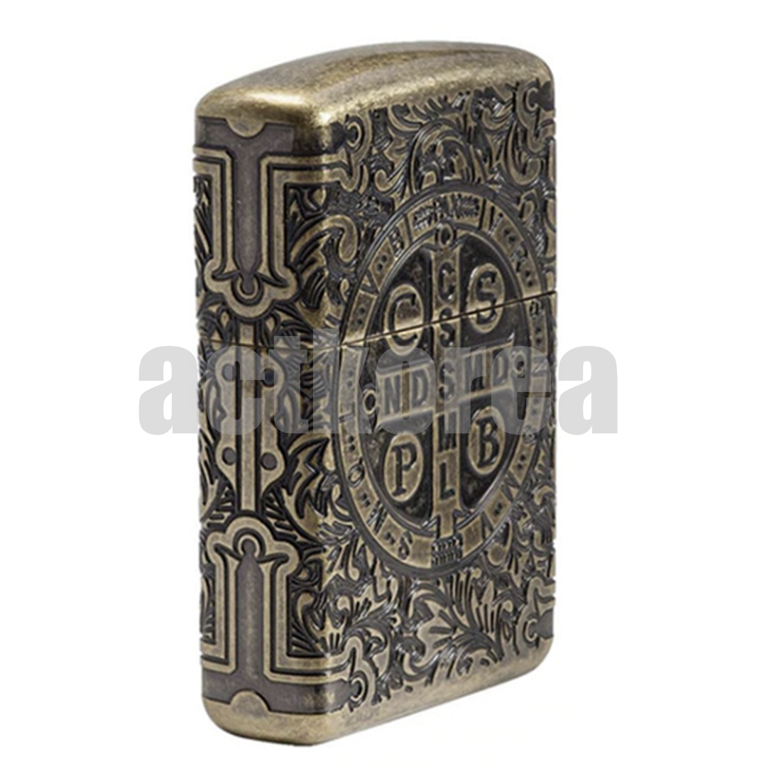 Zippo Lighter Korea Constantine Armor St. Benedict 29719 Windproof
