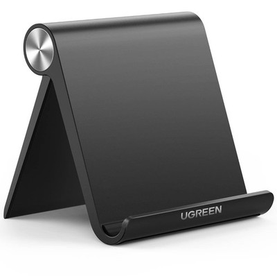 UGREEN Tablet Stand Holder Adjustable Portable Desktop Dock Office Black 