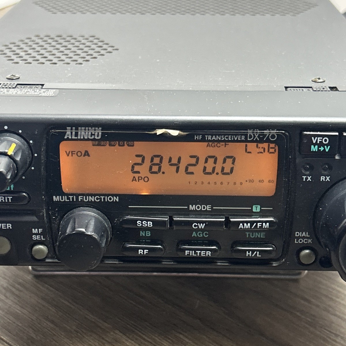 アルインコDX-70S Alinco DX-70TH Amateur Ham Radio Transmitter Transceiver With
